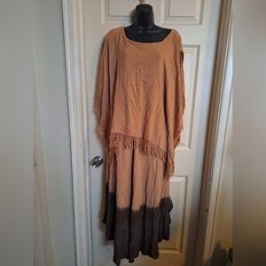 No brand layerd maxi dress